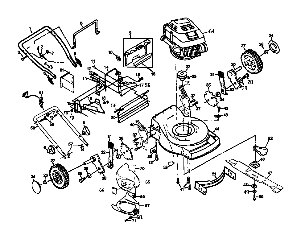 MOWER DECK