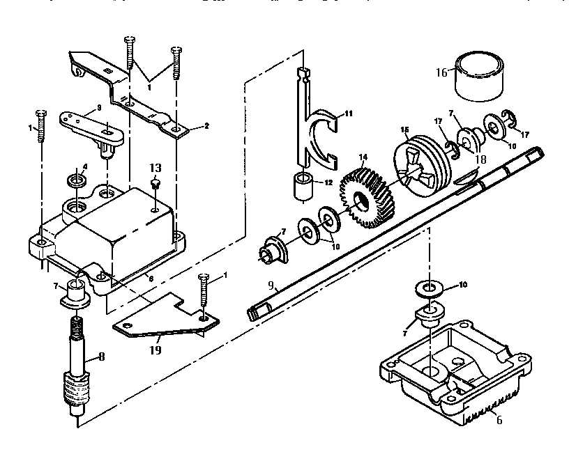 GEAR CASE ASSEMBLY