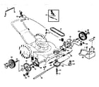 Craftsman 917372810 drive assembly diagram