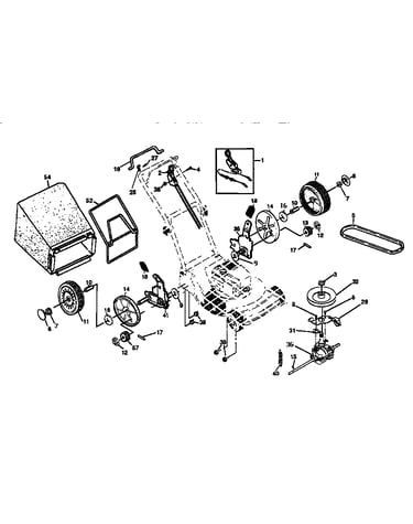 Craftsman 22" rotary lawn mower