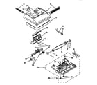 Kenmore 1163080490C nozzle and motor diagram