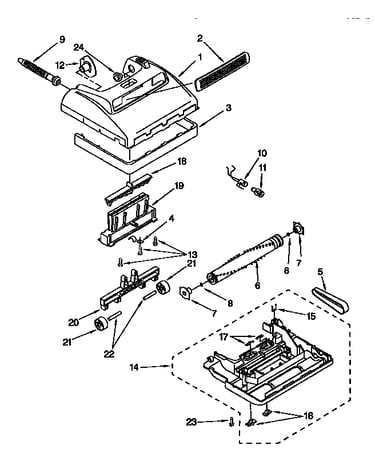 Nozzle and motor