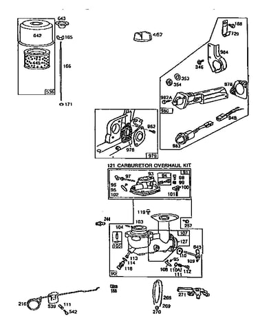 Briggs and stratton 4-cycle engine