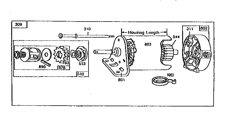 Briggs and stratton 4-cycle engine