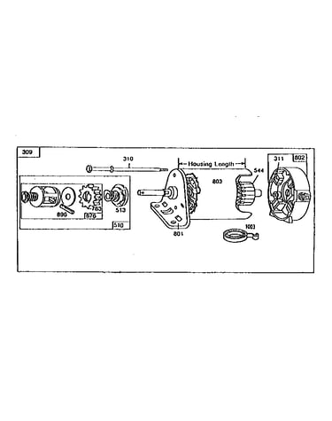 Briggs and stratton 4-cycle engine