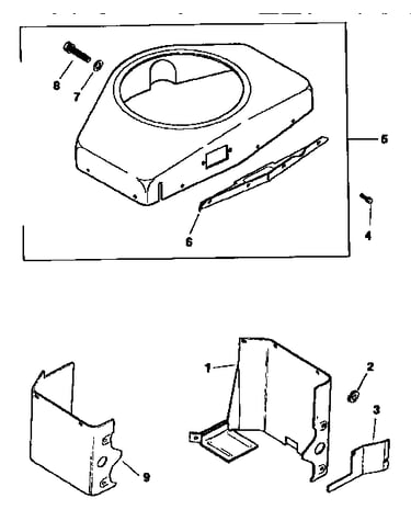 Baffles and shroud