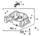 Kohler MV20S-57529 oil pan diagram