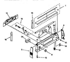 KitchenAid KERC507YWH1 control panel diagram