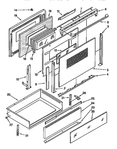 Door and drawer