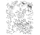 Craftsman 917250550 chassis and enclosures diagram