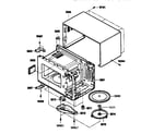 Kenmore 7218901391 oven cavity diagram