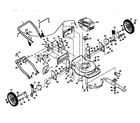Craftsman 917372920 rotary lawn mower diagram