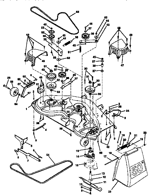 Mower deck