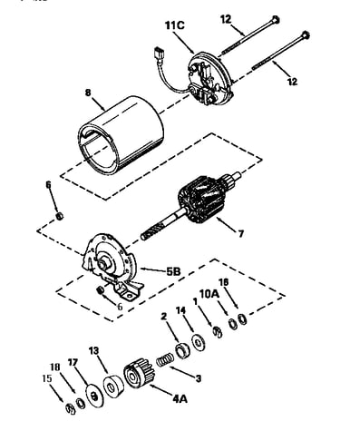 Starter motor 35709 (71/143)