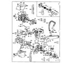 McCulloch TITAN 620 11-600167-00 powerhead assembly diagram