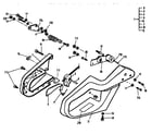 McCulloch TITAN 560 11-600166-00 rear handle assembly diagram