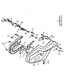 Rear handle assembly
