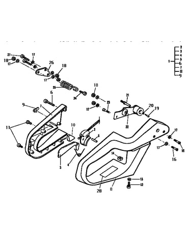 Rear handle assembly