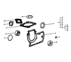 McCulloch TITAN 620 11-600167-00 engine gasket diagram