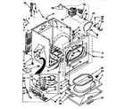Whirlpool LGC6848AN1 cabinet diagram