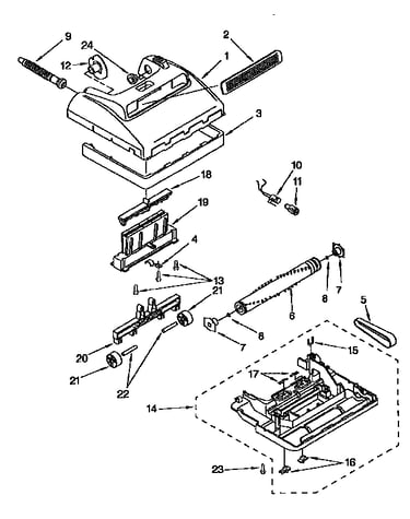 Nozzle and motor