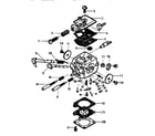 McCulloch SILVER EAGLE 2818 11-600465-08 carburetor diagram