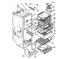 Kenmore 1069545752 refrigerator liner diagram