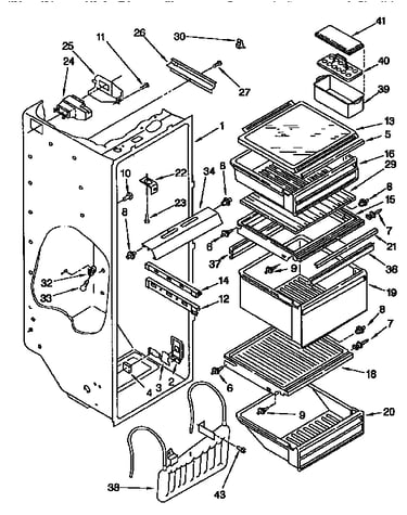Refrigerator liner