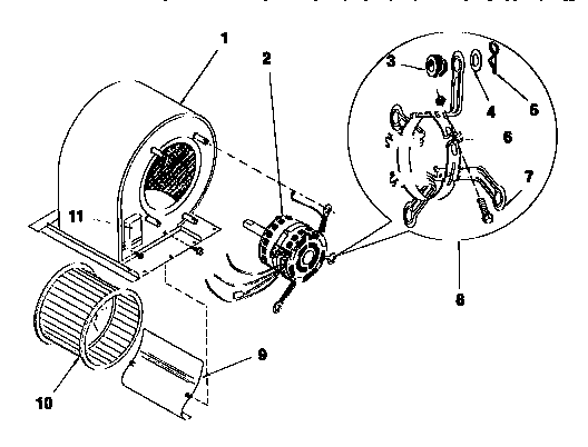 Functional replacement, blower