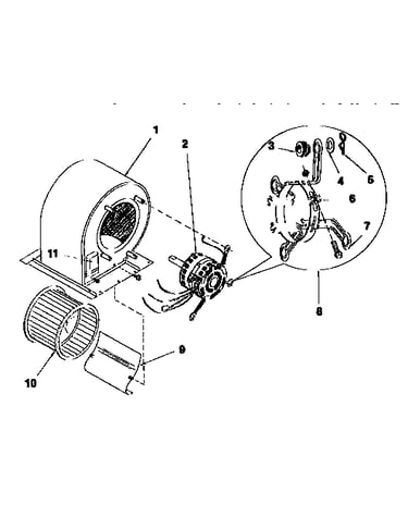 Functional replacement, blower