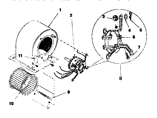 Functional replacement, blower