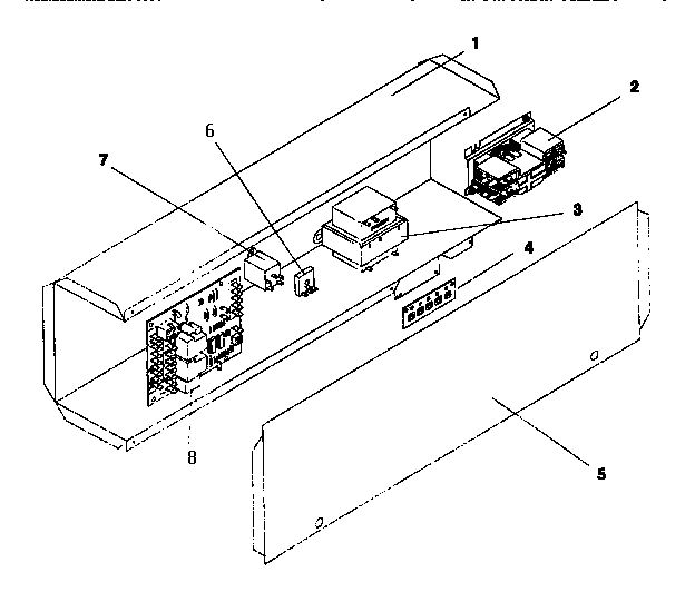 Functional replacement, control box