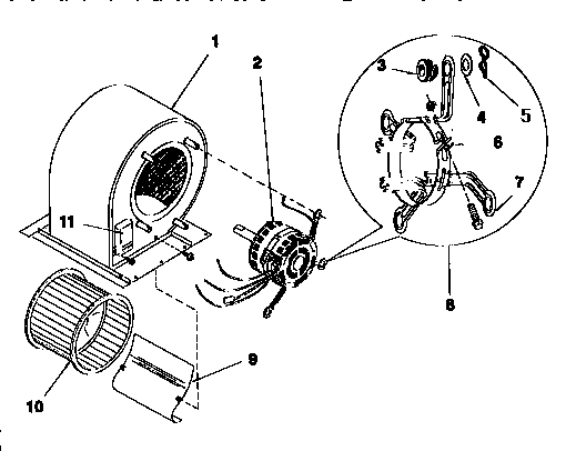 Functional replacement, blower
