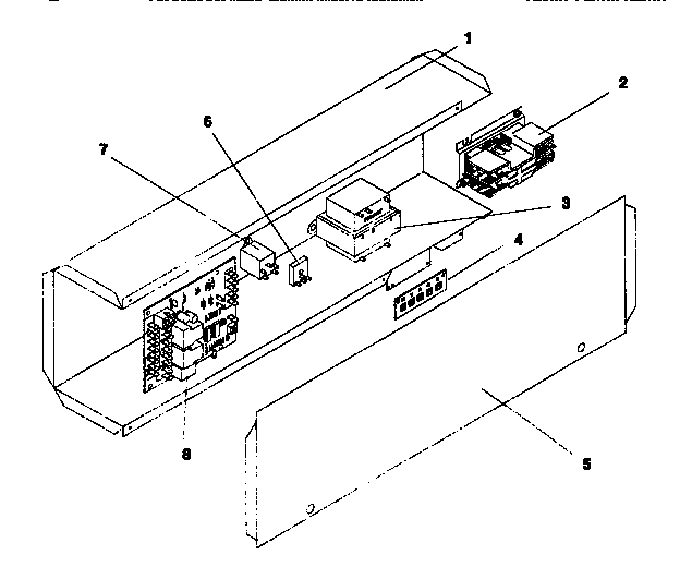Functional replacement, control box