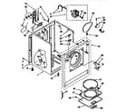 Kenmore 11096564120 cabinet diagram