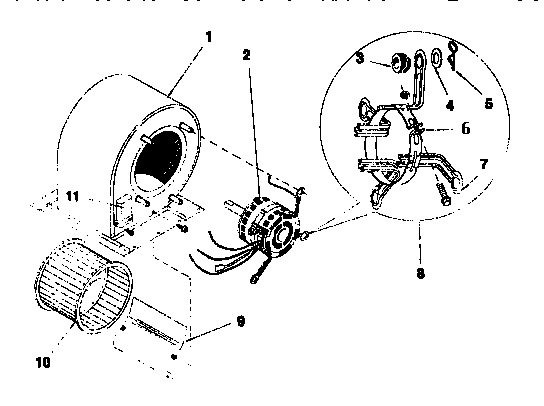 Functional replacement, blower