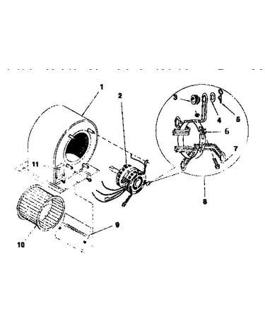 Functional replacement, blower
