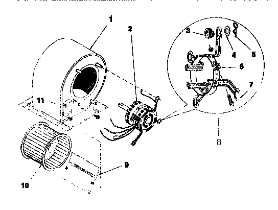 Functional replacement, blower