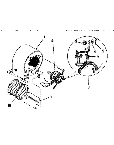 Functional replacement, blower