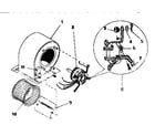 ICP PGMF60H115A functional replacement, blower diagram