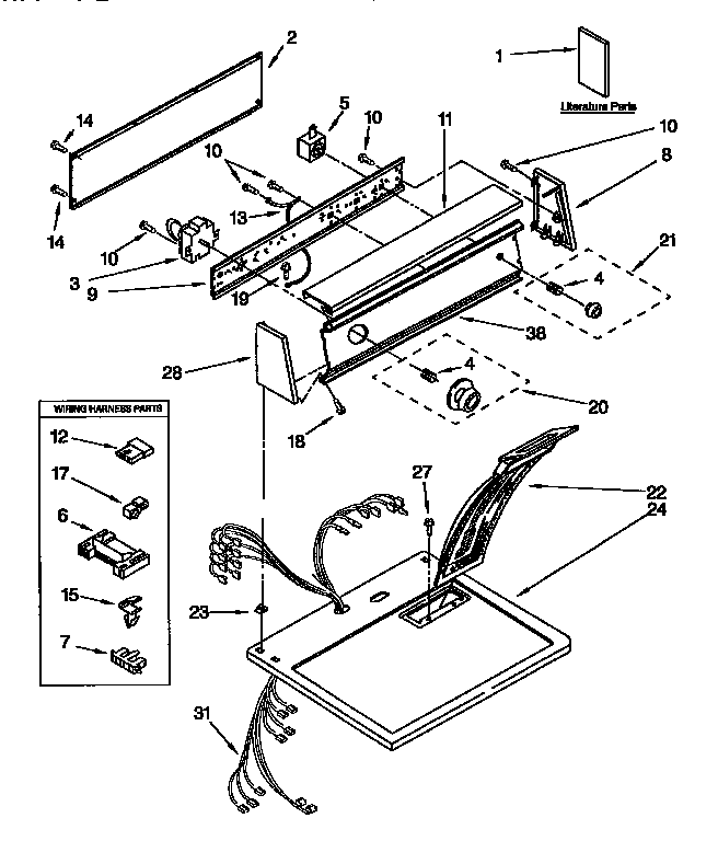 Top and console