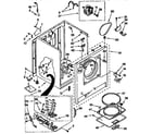 Kenmore 11097564120 cabinet diagram