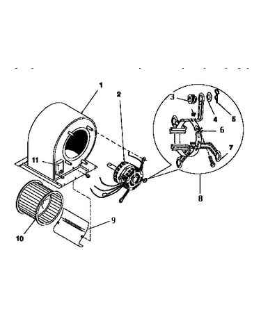 Functional replacement, blower