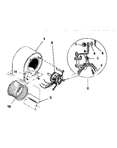 Functional replacement, blower