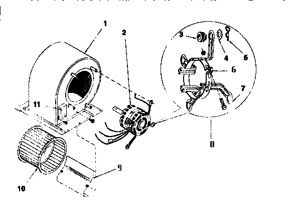 Functional replacement, blower