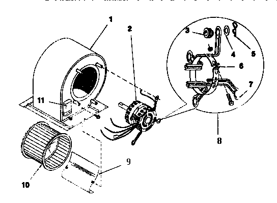 Functional replacement, blower