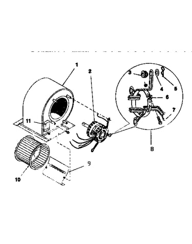 Functional replacement, blower