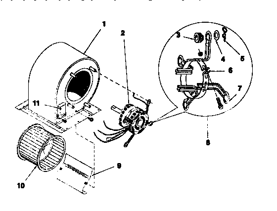 Functional replacement, blower