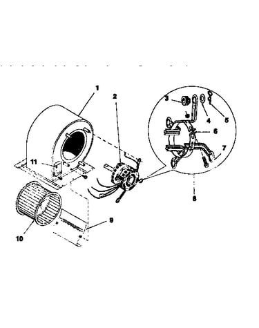 Functional replacement, blower