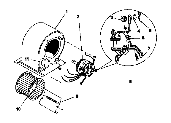Functional replacement, blower